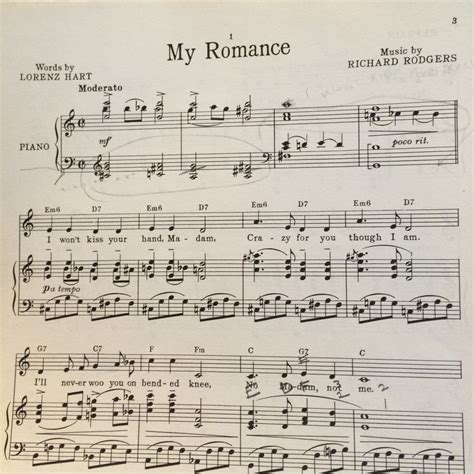 My Romance 南国ピアノ芸術 楽譜部