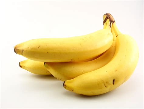 Bananas Isolated On White Free Stock Photo Public Domain Pictures