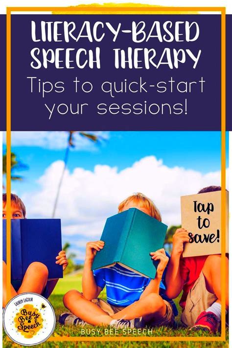 Literacy Based Speech Therapy Easy Tips To Quick Start Your Sessions