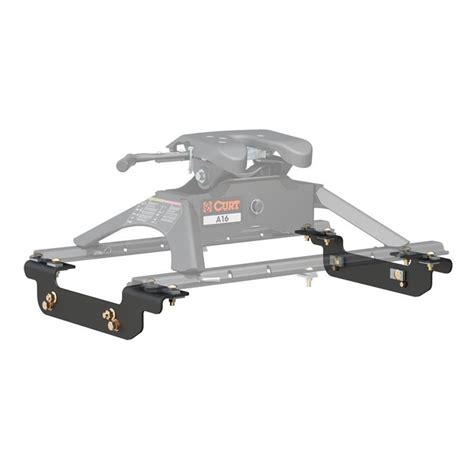 You may need to drill depending on your make and model. CURT Custom 5th Wheel Brackets Fits 2015-2019 Chevrolet ...