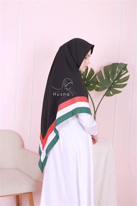 Jilbab Palestina Segiempat - Grosir Jilbab Termurah Harga Pabrik