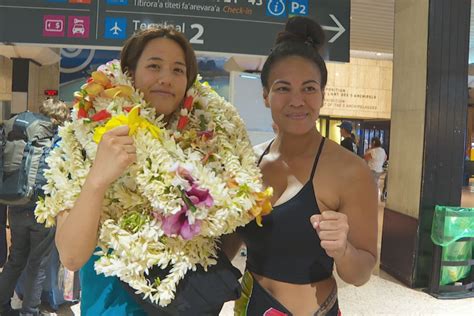 Arisa Tsubata Championne De Boxe Se Ressource Au Fenua Polynésie La