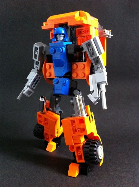 G1 Transformer Huffer Mini Figure Scale Transformable A Lego