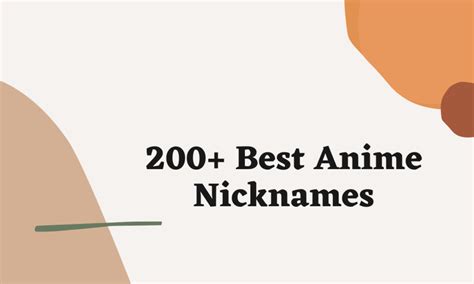 Discover More Than 85 Best Anime Nicknames Vn
