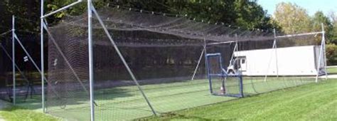This type of batting cage is costly and more permanent, but will last for years and require very little maintenance. DIY Batting Cage - http://www.battingnets.com/cgi-bin ...
