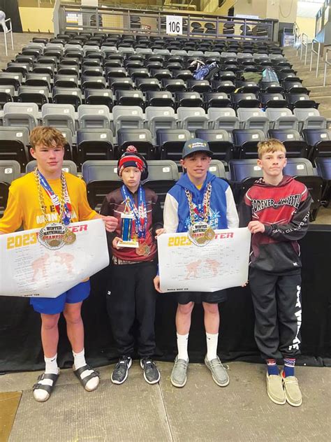 Sidney Wrestlers Attend Winter Youth Nationals The Roundup