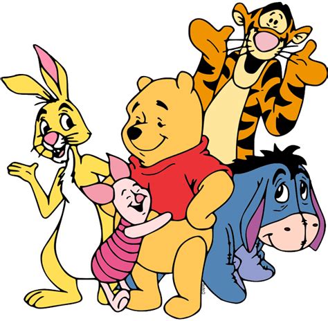 Winnie The Pooh Mixed Group Clip Art 2 Disney Clip Art Galore