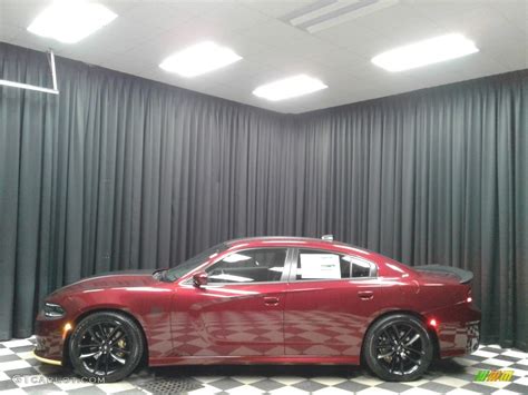 2019 Octane Red Pearl Dodge Charger Scat Pack Stars And Stripes Edition