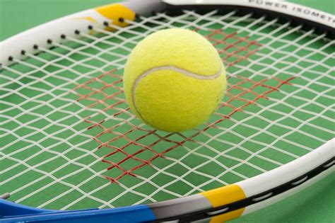 Ball And Tennis Racket 5034 Stockarch Free Stock Photo Archive