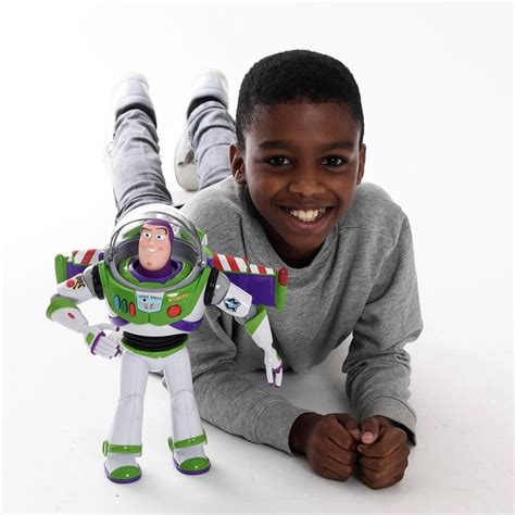 Buzz Lightyear With Interactive Drop Down Action 30cm Figure Toy Story
