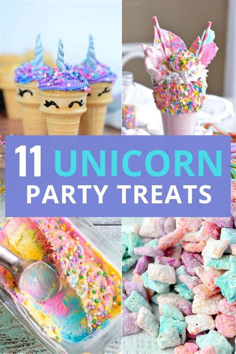 11 Magical Food Ideas For A Unicorn Birthday Party Mommyhooding