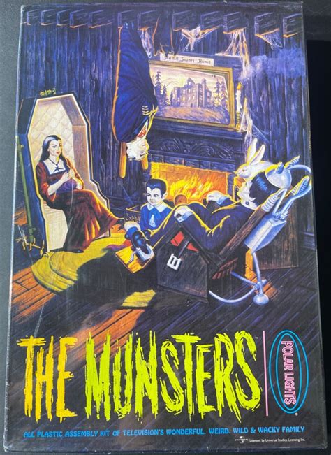 Polar Lights The Munsters Living Room 5013 Fs New Model Kit ‘sullys