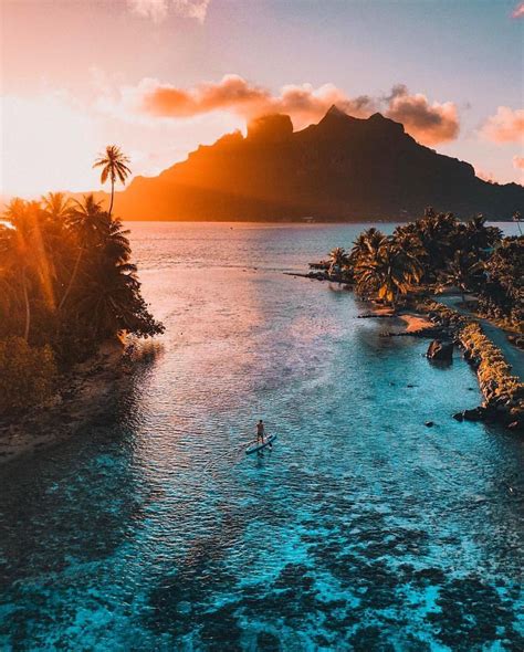 Bora Bora Beautiful Places To Travel Travel Aesthetic Travel