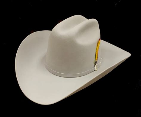 Stetson 30x El Patron Silver Belly Fur Felt Cowboy Hat Davids