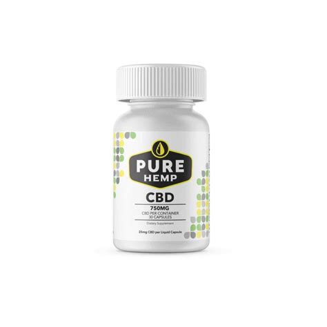 Pure Hemp 25mg Cbd Pure Isolate Liquid Capsules Reviews And Comments Kvr