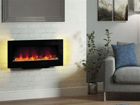38 Amari Wall Stand Mounted Electric Fire Electric Fires