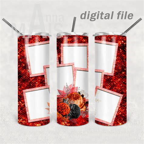 Bundle Tumbler Wraps With Picture Png Files For Sublimation Etsy