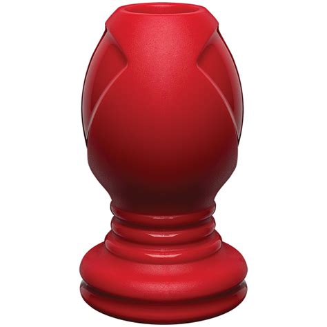 Kink Explore Silicone Anal Plug 45 Inches Xl Red On Literotica