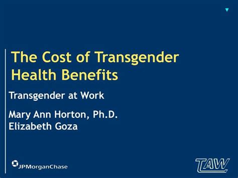 Ppt The Cost Of Transgender Health Benefits Powerpoint Presentation