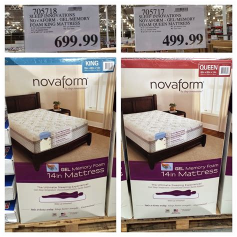 I have a sense that they put their mattresses on sale during certain. Buy Your New Mattress at Costco! | King mattress, Novaform ...