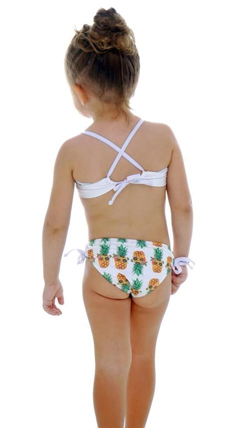 Tropical Pineaple Bikini Girl