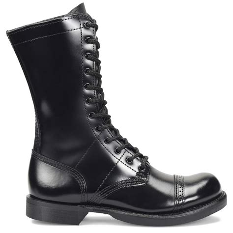 Corcoran 1515 Womens 10 Inch Combat Boot Womens Black Leather