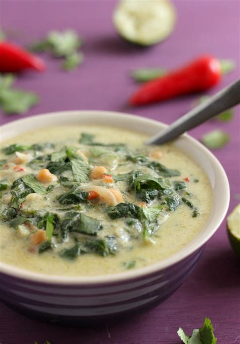 Thai Green Curry Soup The Vegan Food Blog