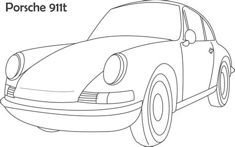 Add sparkles to make it even more visible. Porsche 911 Coloring Pages at GetColorings.com | Free ...