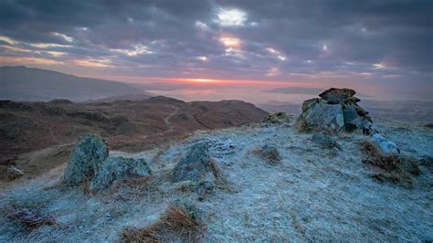 Sunrise Photography Workflow Loughrigg Fell The Lake District Youtube