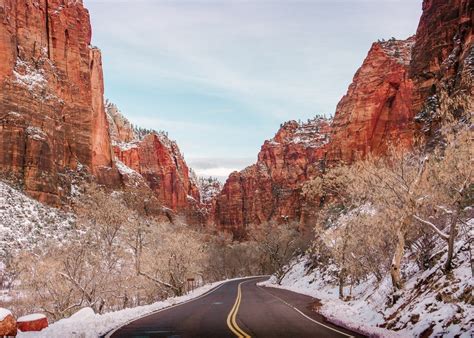 Guide To Zion In Winter Nomads With A Purpose