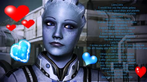 mass effect legendary edition love poems for the most beautiful asari liara t soni by jasmine