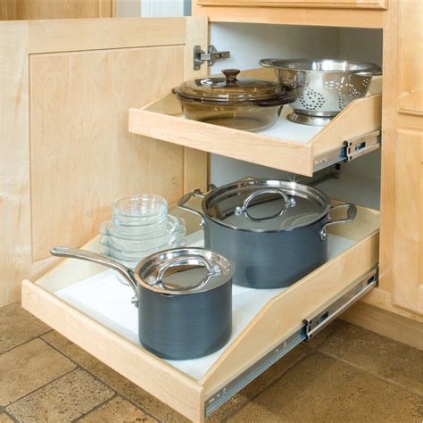 Customized pull out sliding cabinets for kitchen, pantry, and toilet cupboards. Made-To-Fit Slide-out Shelves for Existing Cabinets by ...