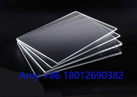 Customized Size Plastic Board A3 A4 Polished Perspex Pmma Lucite Plate