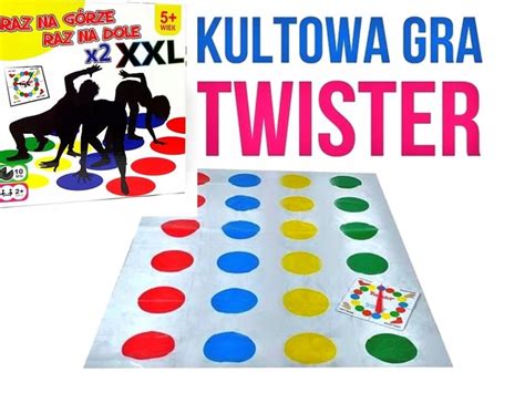 Twister Mata Gra ZrĘcznoŚciowa Rodzinna 2w1 NowoŚĆ 7543843617