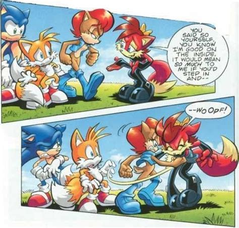 Tempting Tails Archie Sonic The Hedgehog Photo Fanpop Page