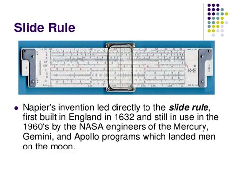 The object consits of a slide rule and leather case. History of computers