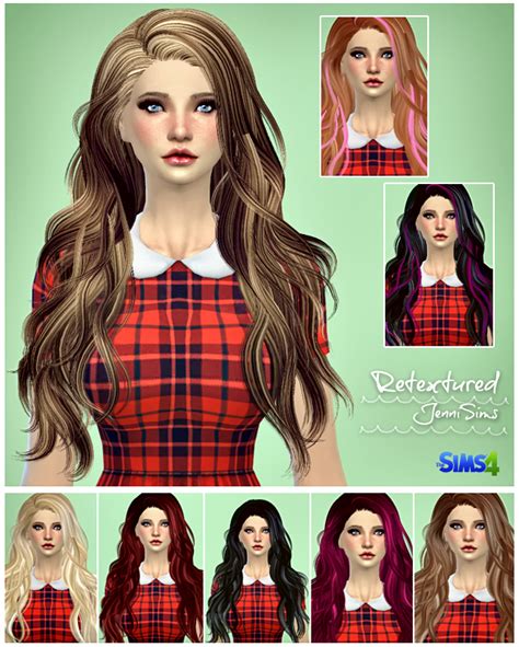 Downloads Sims 4elasims Hairs Converted Retexture Including Mesh