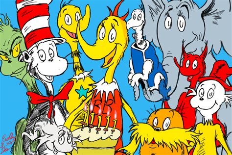 Seuss classroom theme photos finally! Dr. Seuss's Birthday - Cass County Public Library