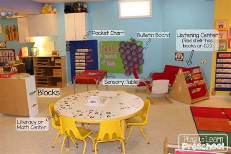 A Tour Of The Classroom By Play To Learn Preschool Preschool Classroom