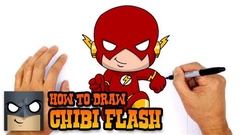 How To Draw Flash Justice League Chibi Marvel Chibi