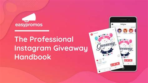 The Professional Instagram Giveaway Handbook Ppt