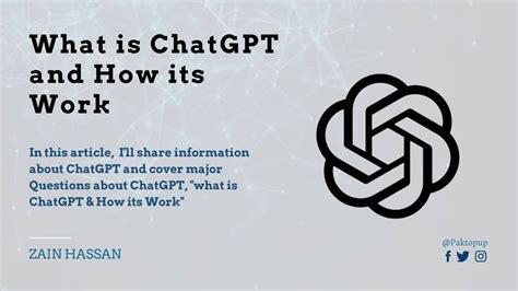 What Is Chatgpt And How Its Work