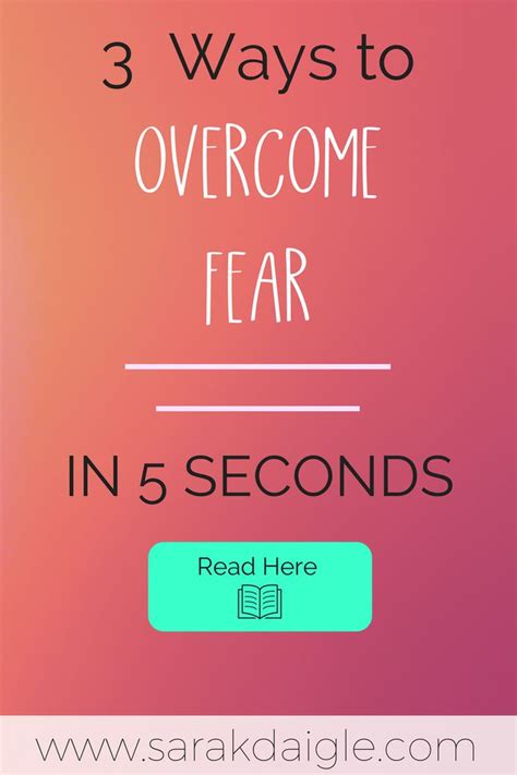 Want To Get Rid Of Fear Fast By Instantly Changing Your Mindset You
