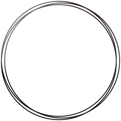 Silver Round Frame PNG Free Download - PNG All