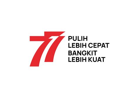 Filosofi Logo Hut Ri Ke Nomor Berdasarkan Semboyan Indonesia