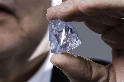 Rare Uncut Blue Diamond Found In South Africa Blue Diamond Diamond