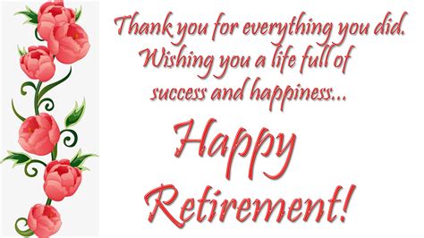 Retirement Wishes Greetings