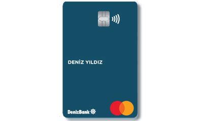 Denizbank Denizbank Platinum Lacivert Kredi Kart Ba Vurusu