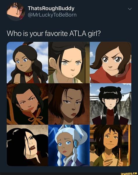 Who Is Your Favorite Atla Girl Seotitle Avatar The Last Airbender