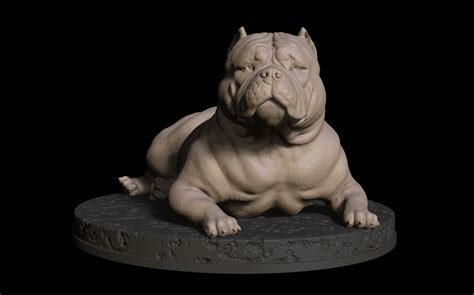 stl file american bully・3d print design to download・cults